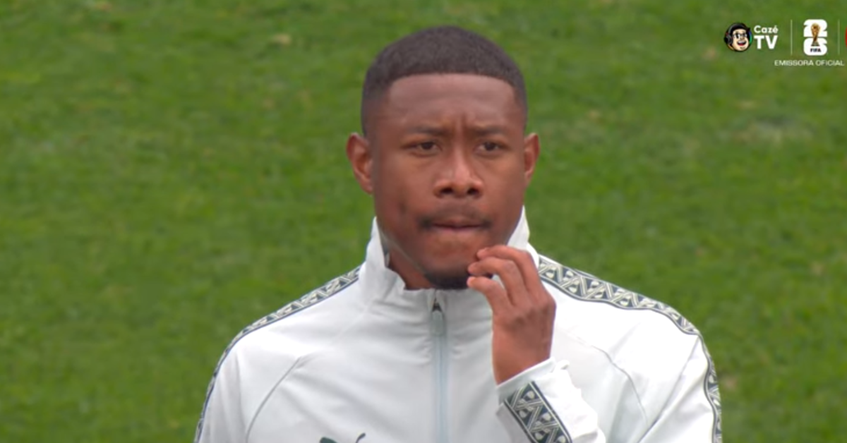 David Alaba, vai ter a responsabilidade de segurar Lamine Yamal!